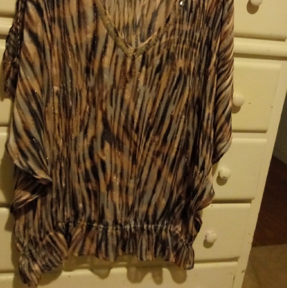 Poncho Style Top - Picture 4 of 5